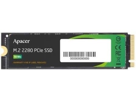Apacer AS2280P4U - SSD - 256 GB - sisäinen - M.2 2280 - PCIe 3.0 x4 (NVMe)