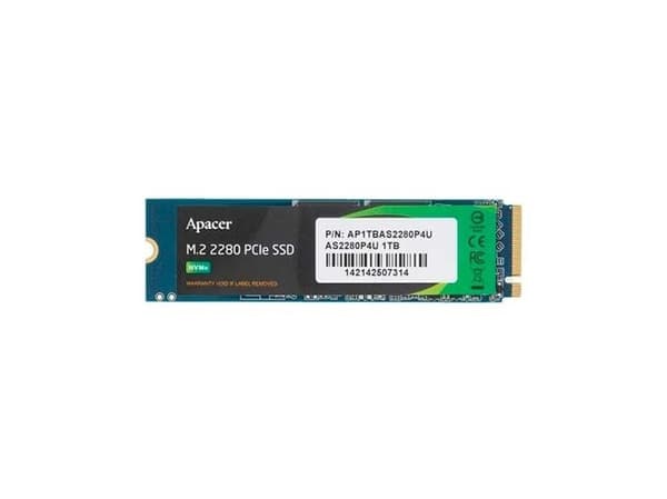 Apacer AS2280P4U - SSD - 1TB - intern - M.2 2280 - PCIe 3.0 x4 (NVMe)