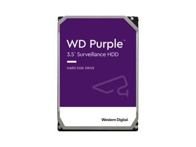 WD Purple WD22PURZ - Harddisk - 2 TB - intern - 3.5" - SATA 6Gb/s - buffer: 256 MB