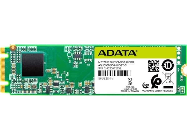 ADATA Ultimate SU650 - SSD - 512 GB - inbyggd - M.2 2280 - SATA 6Gb/s