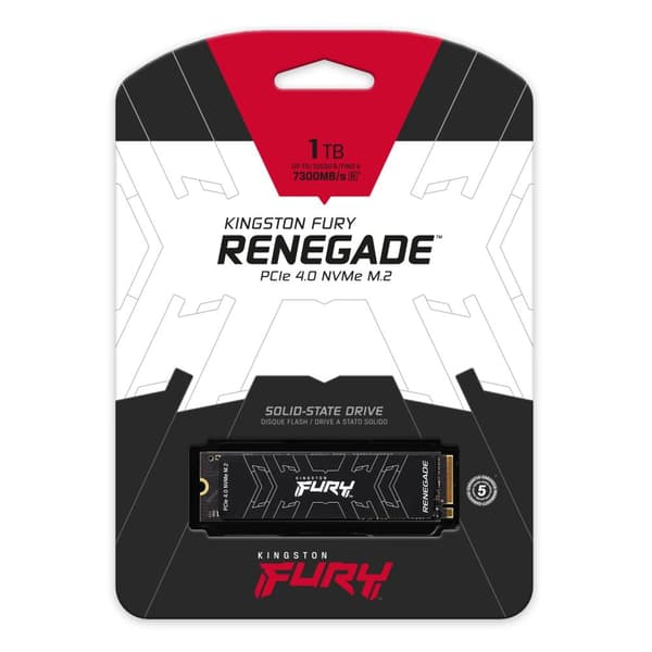 Kingston | FURY Renegade - SSD - 1TB - intern - M.2 2280 - PCIe 4.0 x4 (NVMe)