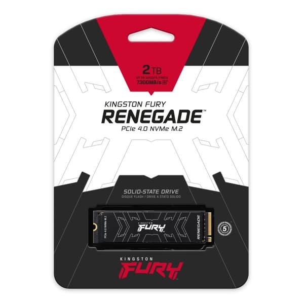 Kingston | FURY Renegade - SSD - 2 TB - intern - M.2 2280 - PCIe 4.0 x4 (NVMe)