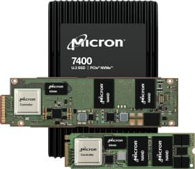 Micron 7400 PRO - SSD - 960 Gt - sisäinen - 2,5" - U.3 PCIe 4.0 (NVMe)