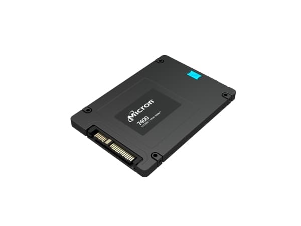 Micron 7400 PRO - SSD - 7.68 TB - inbyggd - 2.5" - U.3 PCIe 4.0 (NVMe)