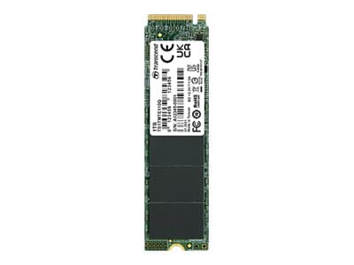 Transcend 110Q - SSD - 1 TB - inbyggd - M.2 2280 (dubbelsidig) - PCIe 3.0 x4 (NVMe)