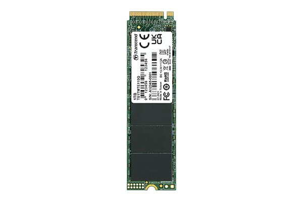 Transcend 110Q - SSD - 1 TB - inbyggd - M.2 2280 (dubbelsidig) - PCIe 3.0 x4 (NVMe)