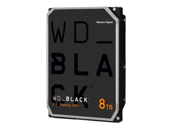 WD_BLACK WD8002FZWX - Harddisk - 8 TB - intern - 3.5" - SATA 6Gb/s - 7200 rpm - buffer: 128 MB