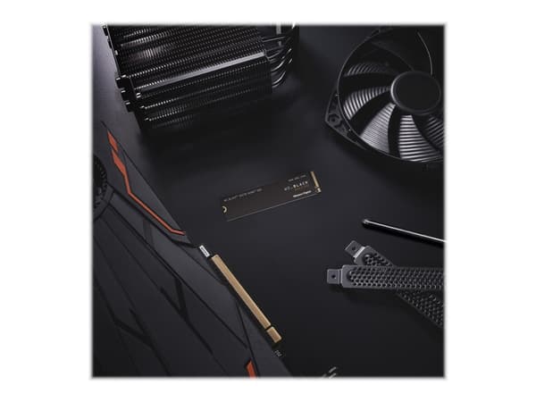WD_BLACK SN770 WDS100T3X0E - SSD - 1 TB - inbyggd - M.2 2280 - PCIe 4.0 x4 (NVMe)