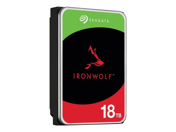 Seagate IronWolf ST3000VN006 - Hårddisk - 3 TB - intern - SATA 6Gb/s - 5400 rpm - buffert: 256 MB - med 3 års Seagate Rescue Data Recovery