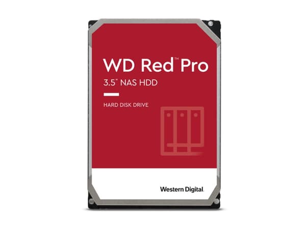 WD Red Pro WD201KFGX - Hårddisk - 20 TB - intern - 3,5" - SATA 6Gb/s - 7200 rpm - buffert: 512 MB