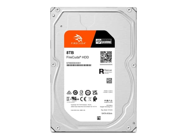 Seagate FireCuda ST8000DXA01 intern harddisk 3.5" 8000 GB Serial ATA III
