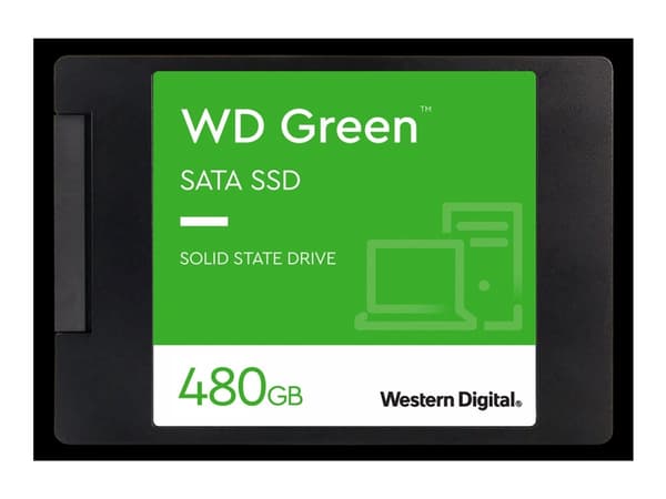 WD Green WDS480G3G0B - SSD - 480 GB - intern - M.2 2280 - SATA 6Gb/s