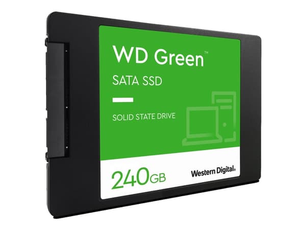 WD Green WDS240G3G0A - SSD - 240 GB - inbyggd - 2.5" - SATA 6Gb/s