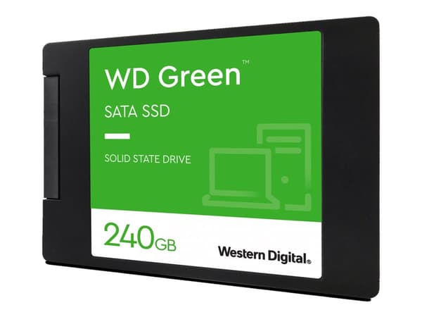 WD Green WDS240G3G0A - SSD - 240 GB - inbyggd - 2.5" - SATA 6Gb/s