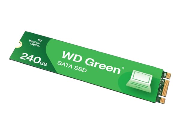 WD Green WDS240G3G0B - SSD - 240 GB - inbyggd - M.2 2280 - SATA 6Gb/s