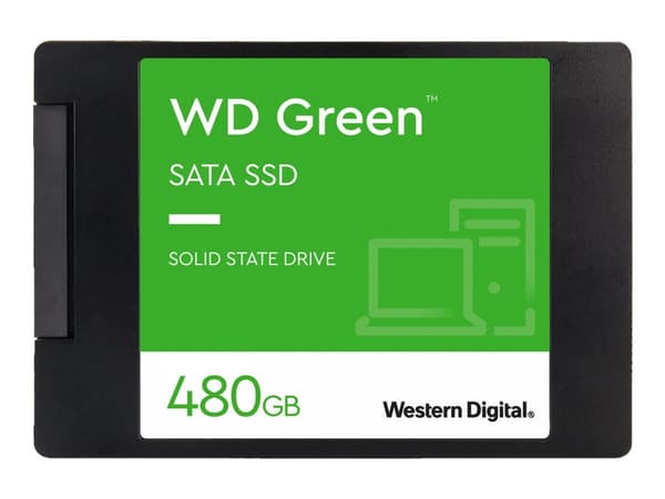 WD Green WDS480G3G0A - SSD - 480 GB - inbyggd - 2.5" - SATA 6Gb/s