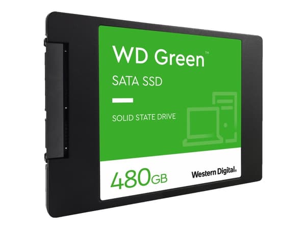 WD Green WDS480G3G0A - SSD - 480 GB - inbyggd - 2.5" - SATA 6Gb/s