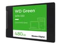 Miniatyrbild 1 av 5: WD Green WDS480G3G0A - SSD - 480 GB - inbyggd - 2.5" - SATA 6Gb/s