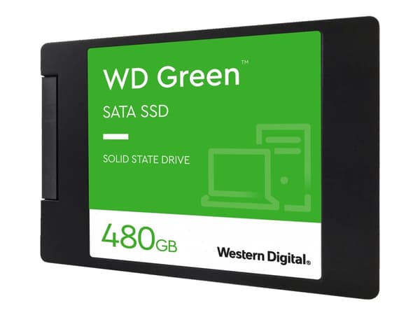 WD Green WDS480G3G0A - SSD - 480 GB - inbyggd - 2.5" - SATA 6Gb/s