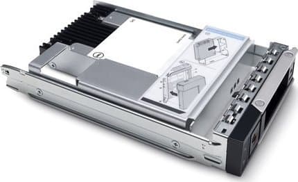 Dell - Kundsats - SSD - Read Intensive - 960 GB - 2.5" (i 3,5-tums hållare) - SATA 6Gb/s - för PowerEdge R240, R340, R450, R540, R550, R640, R650, R6