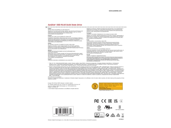 SanDisk SSD PLUS - SSD - 1 TB - intern - 2.5" - SATA 6Gb/s