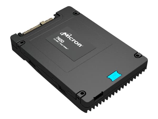 Micron 7450 PRO - SSD - Företag - 1920 GB - intern - 2,5" - U.3 PCIe 4.0 (NVMe)