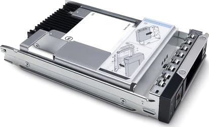 Dell - Customer Kit - SSD - Mixed Use - 480 GB - 2.5" i 3,5 tommer leder - SATA 6Gb/s - for PowerEdge R240, R340, R450, R540, R550, R640, R650, R6525