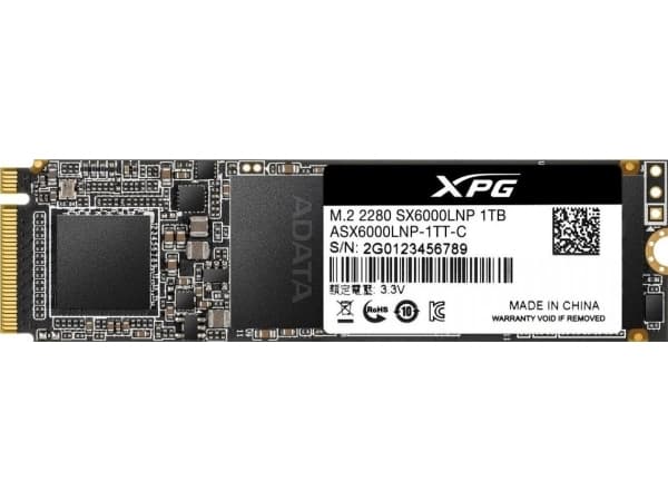 XPG SX6000 Lite, 256 GB, M.2, 1800 MB/s