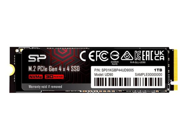 SILICON POWER UD90 - SSD - 1 TB - inbyggd - M.2 2280 - PCIe 4.0 x4 (NVMe)