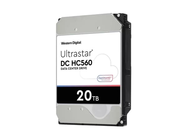 WD Ultrastar DC HC560 - Harddisk - 20 TB - intern - 3,5" - SATA 6 Gb/s - 7200 rpm - buffer: 512 MB