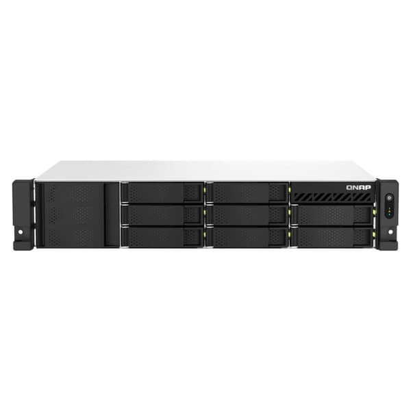 Nätlagringsenhet NAS Qnap TS-873AEU-RP-4G Svart Grå
