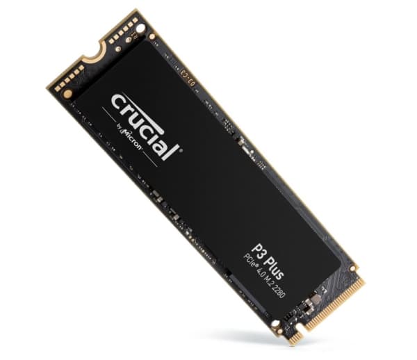 Crucial P3 Plus - SSD - 1 TB - inbyggd - M.2 2280 - PCIe 4.0 (NVMe)