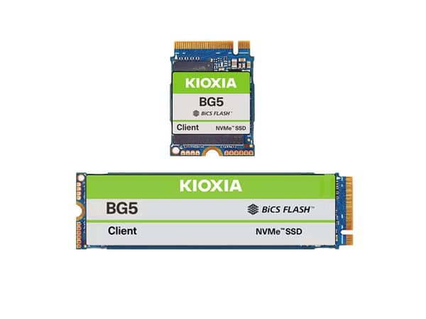 KIOXIA BG5 Series KBG50ZNV256G - SSD - 256 GB - klient - intern - M.2 2280 - PCIe 4.0 x4 (NVMe)