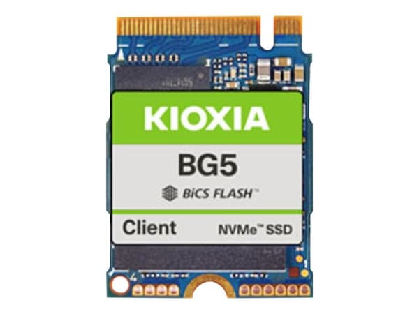 KIOXIA BG5 Series KBG50ZNV256G - SSD - 256 GB - klient - intern - M.2 2280 - PCIe 4.0 x4 (NVMe)