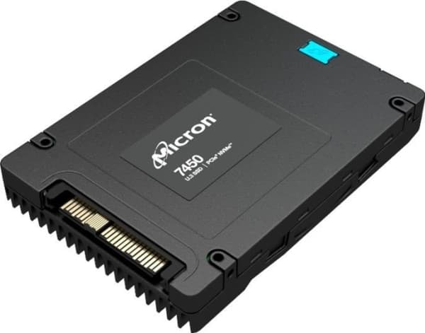 Micron 7450 MAX - SSD - 12.8 TB - intern - 2.5" - U.3 PCIe 4.0 (NVMe)