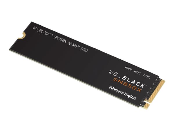 WD_BLACK SN850X NVMe SSD WDS100T2X0E - SSD - 1 TB - inbyggd - M.2 2280 - PCIe 4.0 x4 (NVMe)