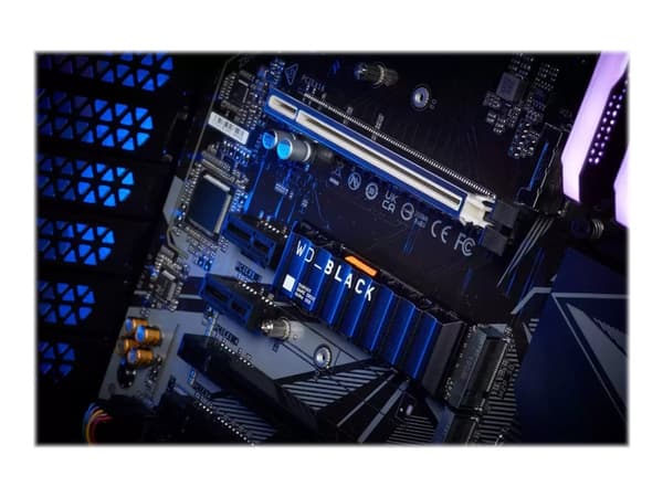 WD_BLACK SN850X WDS200T2XHE - SSD - 2 TB - intern - M.2 2280 - PCIe 4.0 x4 (NVMe)