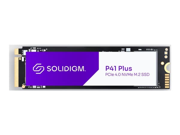 Solidigm P41 Plus Series - SSD - 512 GB - intern - M.2 2280 - PCIe 4.0 x4 (NVMe)