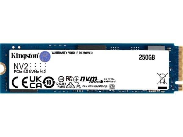 Kingston | NV2 - SSD - 250 GB - intern - M.2 2280 - PCIe 4.0 (NVMe)