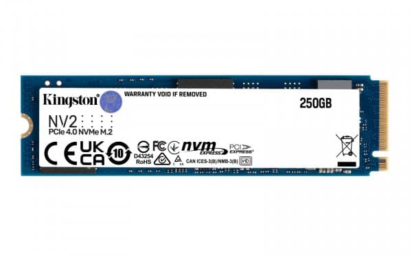Kingston | NV2 - SSD - 250 GB - intern - M.2 2280 - PCIe 4.0 (NVMe)