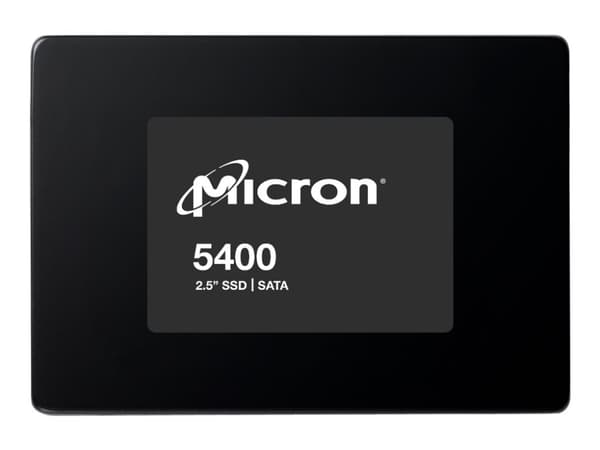 Micron 5400 PRO - SSD - 960 GB - inbyggd - 2.5" - SATA 6Gb/s - 256 bitars AES
