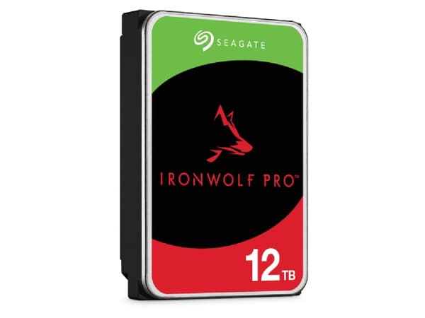 Seagate IronWolf Pro ST12000NT001 - Kiintolevy - 12 TB - sisäinen - 3,5" - SATA 6Gb/s - 7200 rpm - puskuri: 256 MB - med 3 års Seagate Rescue Data Re