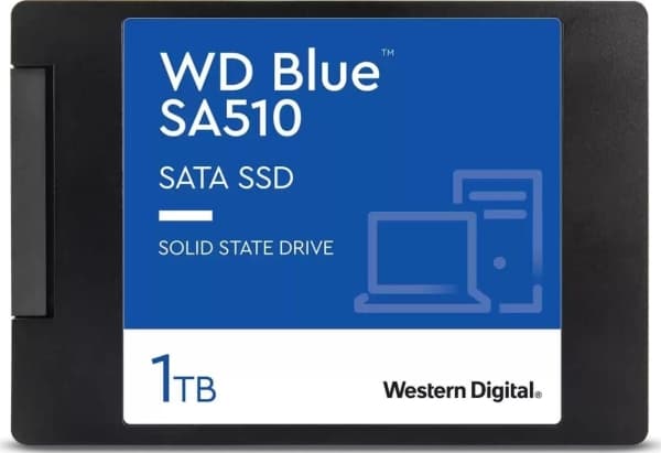 WD Blue SA510 - SSD - 1 TB - intern - 2.5" - SATA 6Gb/s