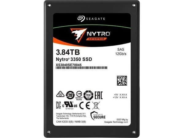 Seagate Nytro 2532 - SSD-levy - 3,84 TB - sisäinen - 2,5" - SAS 12Gb/s