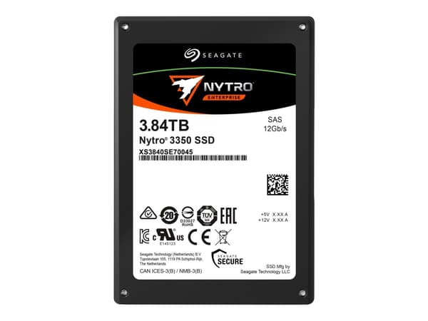 Seagate Nytro 2532 - SSD - 3,84 TB - intern - 2,5" - SAS 12Gb/s