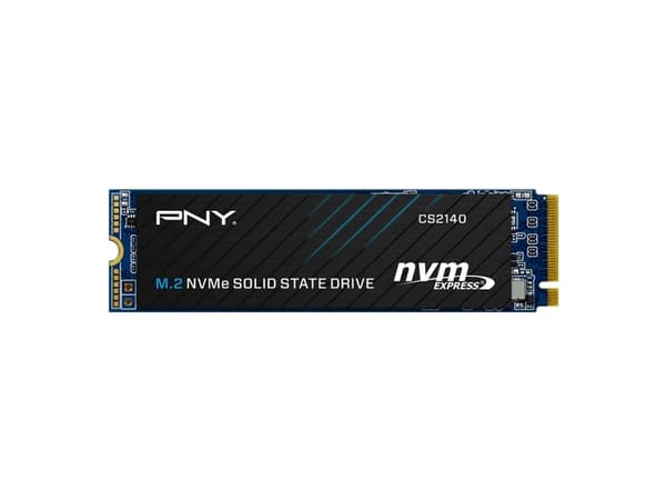 PNY CS2140 - SSD - 2 TB - inbyggd - M.2 2280 - PCIe 4.0 x4 (NVMe) - 256 bitars AES