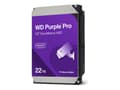 Miniatyrbild 1 av 5: Western Digital WD221PURP Purple PRO Surveillance HDD, 22 TB, 3.5", SATA3, 512MB