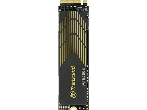 Transcend MTE250S - SSD - 1 TB - inbyggd - M.2 2280 (dubbelsidig) - PCIe 4.0 x4 (NVMe)