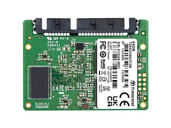 Transcend HSD372M, 64 GB, Puolikorkea, 530 MB/s, 6 Gbit/s