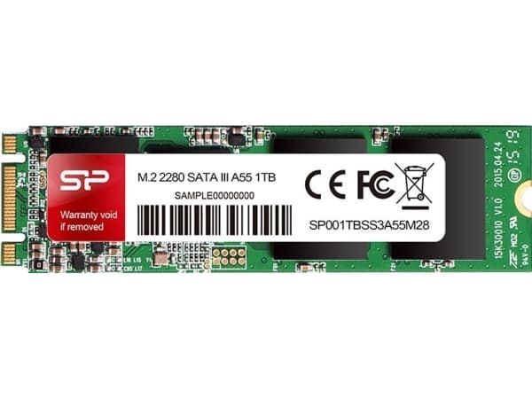 SILICON POWER A55 - SSD - 1 TB - inbyggd - M.2 2280 - SATA 6Gb/s